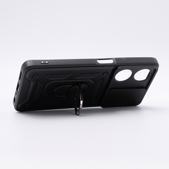 Θήκη για Oppo A98 5G, CamShield Slide, μαύρο