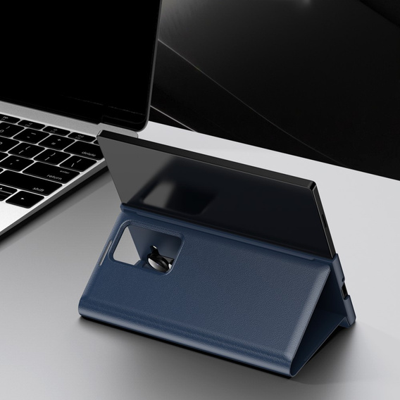 Αναδιπλούμενη θήκη για Samsung Z Fold6 5G, Smart View Wallet, σκούρο μπλε