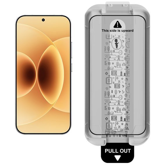 Τζάμι IMAK με πλαίσιο τοποθέτησης για Xiaomi 17 / 17 Pro, μαύρο