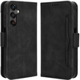 Θήκη με πτερύγιο για Samsung Galaxy A25 5G, Card Slot, μαύρη