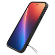 θήκη Spigen για Google Pixel 9A, Liquid Air, μαύρη + μετριασμένο γυαλί 9H