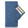 Θήκη με πτερύγιο για Xiaomi Redmi Note 10/10S, Card Slot, μπλε