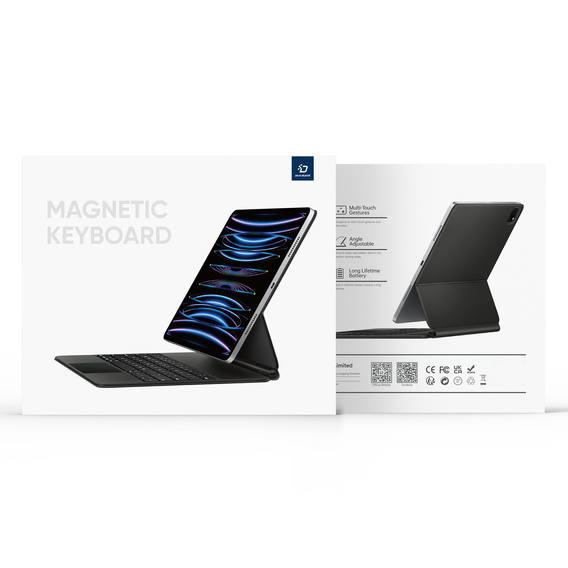 Θήκη πληκτρολογίου Dux Ducis Bluetooth για Samsung Galaxy Tab S10 Ultra / S9 Ultra / S8 Ultra