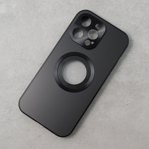 Θήκη για iPhone 13 Pro Max, Dual Glass, για Magsafe, μαύρο