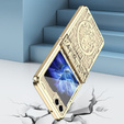 Θήκη για Samsung Galaxy Z Flip7 FE / Z Flip6, Mechanical Legend, χρυσή