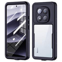 Αδιάβροχη θήκη IP68 για Xiaomi Redmi Note 14 Pro 5G, Redpepper, μαύρη