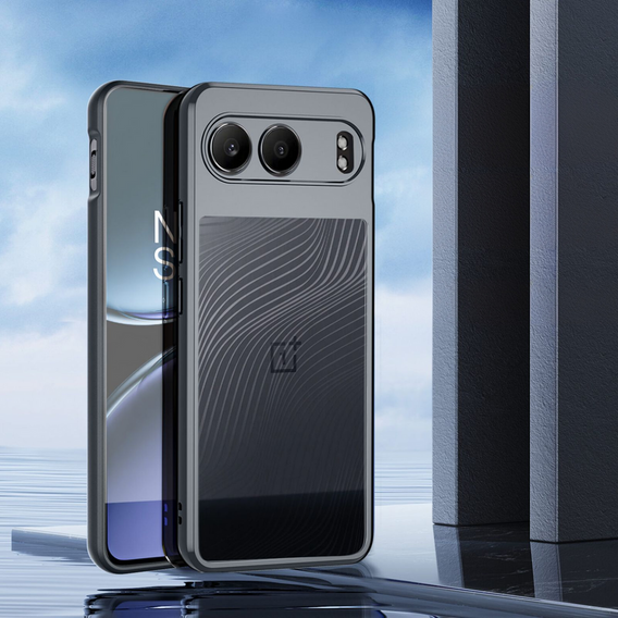 θήκη DuxDucis για το OnePlus Nord 4, Aimo Case, διαφανής / μαύρη