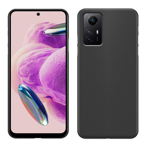 Λεπτή θήκη για Xiaomi Redmi Note 12S, Slim, μαύρη
