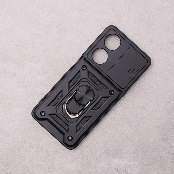 Θήκη για Oppo A98 5G, CamShield Slide, μαύρο