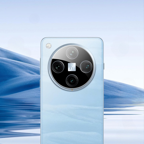 Μετριασμένο γυαλί για κάμερα για το Oppo Find X8 Pro, μαύρη