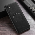 Θήκη για Samsung Galaxy A54 5G, Leather Hybrid MagSafe, μαύρη