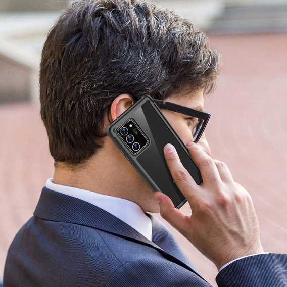 Θήκη για Samsung Galaxy Note 20 Ultra, Shockproof, με μεμβράνη, μπλε