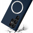 Θήκη για Samsung Galaxy S23 Ultra, Magsafe Slim Carbon, μπλε