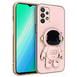 Θήκη για Samsung Galaxy A13 4G, Astronaut, ροζ rose gold
