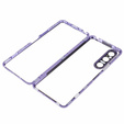 θήκη για το Sony Xperia 1 V, Magnetic Dual Glass, μωβ