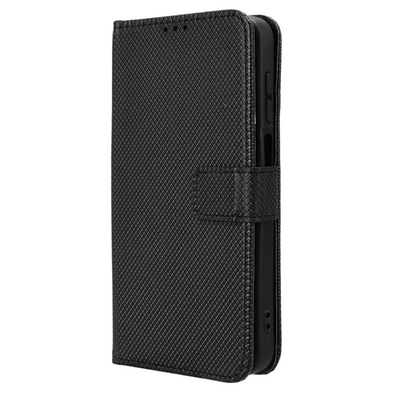 Θήκη με πτερύγιο για Samsung Galaxy M15 5G, Wallet Smart Magnet, μαύρη