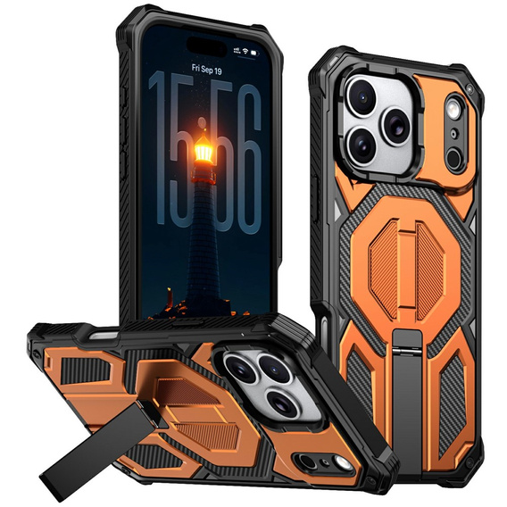 Προστατευτική θήκη με βάση συμβατή με MagSafe για iPhone 17 Pro