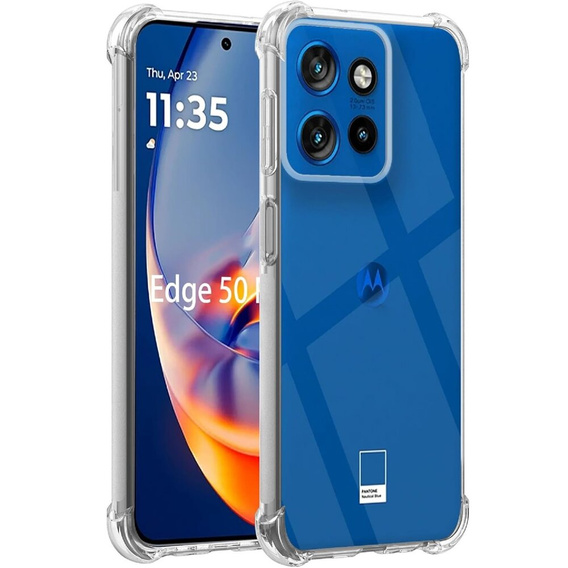 Θήκη για Motorola Edge 50 Neo / Motorola ThinkPhone 25, Dropproof, διαφανής