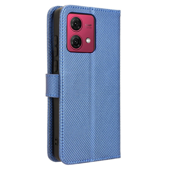 Αναδιπλούμενη θήκη για Motorola Moto G84 5G, Smart Magnet, μπλε