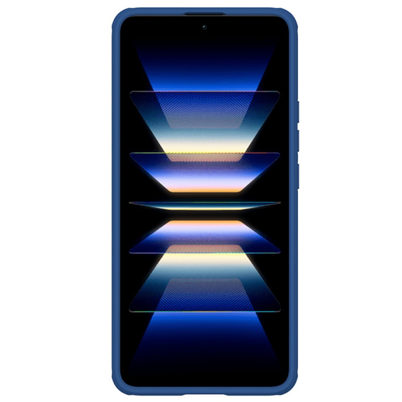 Θήκη για Poco F5 Pro, θωρακισμένη Nillkin, CamShield Pro, μπλε