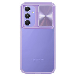 Θήκη για Samsung Galaxy A54 5G, Slide Camera, μωβ