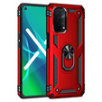 θωρακισμένη θήκη για OPPO A54 5G/A74 5G/A93 5G, Nox Case Ring, κόκκινη