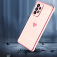 Θήκη για Samsung Galaxy A33 5G, Electro heart, ροζ rose gold