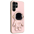 Θήκη για Samsung Galaxy S22 Ultra, Astronaut, ροζ rose gold