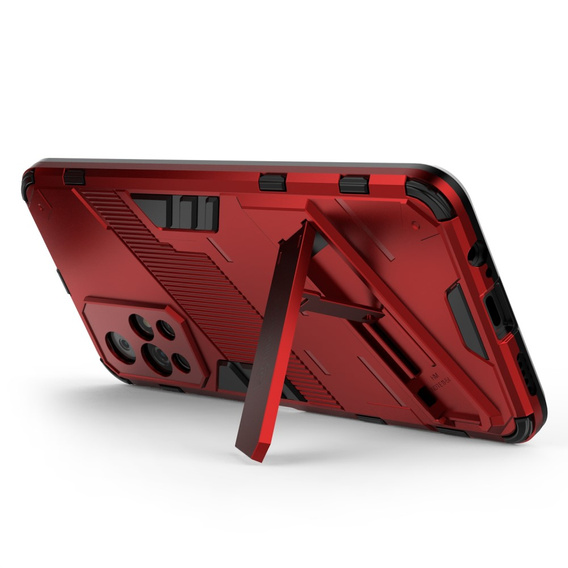 Θήκη για Xiaomi Poco M4 Pro 5G / Note 11S 5G, Military kickstand, μπλε