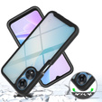 Θήκη για Oppo A78 5G, Shockproof, με μεμβράνη, μαύρη