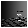 Θήκη + πληκτρολόγιο iPad 10.9 / Air 2020/2022/2024 / Pro 11 2020/2021/2022 , NILLKIN Bumper Link Keyboard Case, μαύρη