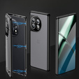 θήκη για το OnePlus 11 5G, Magnetic Dual Glass, μαύρη
