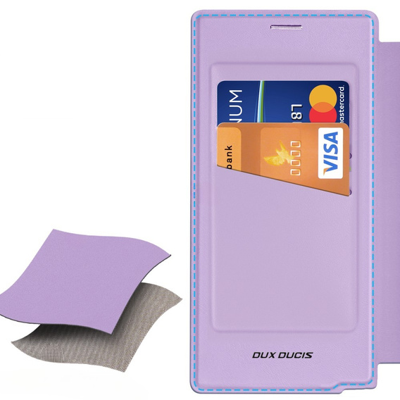 Dux Ducis Θήκη για Samsung Galaxy S25 Ultra, Skin X Pro, MagSafe, μωβ