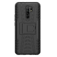 Θήκη για Xiaomi Redmi 9, Tire Armor, μαύρη