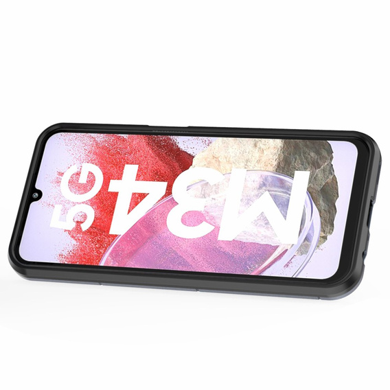 Θήκη για Samsung Galaxy M34, Kickstand Ring, μπλε