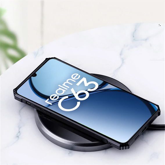 Θήκη για Realme C63, AntiDrop Hybrid, μαύρη