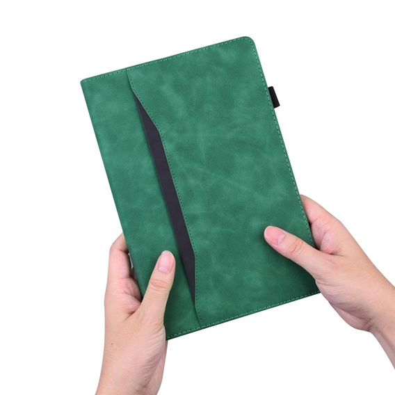 θήκη για Xiaomi Redmi Pad Pro / Xiaomi Poco Pad, Classic, με υποδοχή γραφίδας, πράσινη