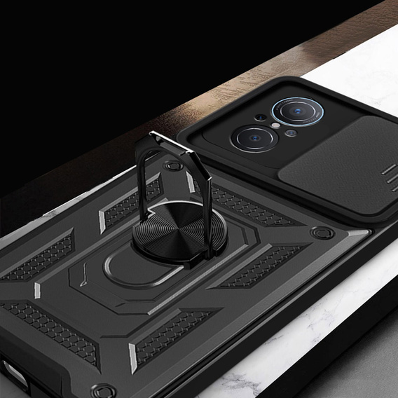 Θήκη για Huawei Nova 9 SE, CamShield Slide, μαύρο