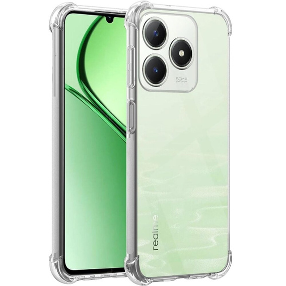 Θήκη για Realme C61, Dropproof, διαφανής