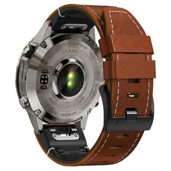 Δερμάτινο λουράκι Quickfit για Garmin Fenix 5/6/6 PRO/7 Forerunner 965/955/945