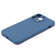 Θήκη για iPhone 15 Pro Max, Silicone Lite, σκούρο μπλε