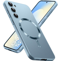 Θήκη για Samsung Galaxy S25 FE, ColorMag, για MagSafe, μπλε