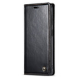 θήκη CASEME για Samsung Galaxy A34 5G, Waxy Textured, μαύρη