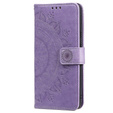 Θήκη με πτερύγιο για Realme C35, Mandala, μπλε