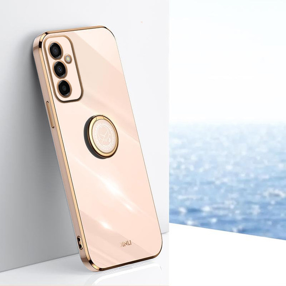 Θήκη για Samsung Galaxy M23 5G / M13, Electro Ring, ροζ