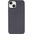 Θήκη για iPhone 14, Aramid Fiber Cover, μαύρη