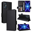 Θήκη για HTC U24 Pro 5G, Wallet Litchi Leather, μαύρη