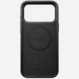 Θήκη Nomad για iPhone 17 Pro Max, Μοντέρνα δερμάτινη θήκη, μαύρο