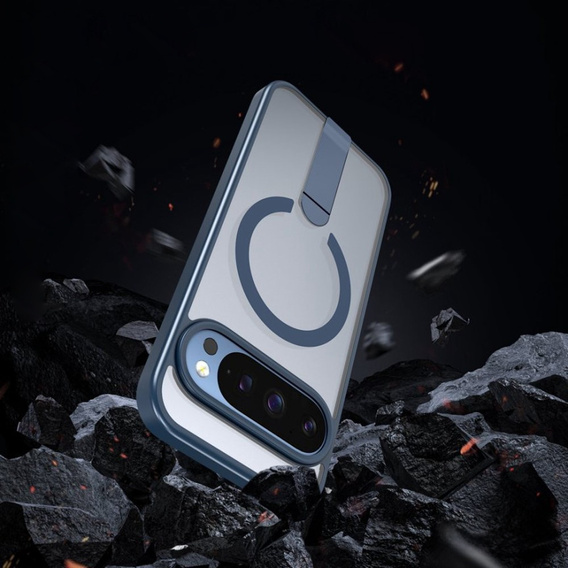 Υβριδική θήκη Fusion για Google Pixel 10 Pro XL, για MagSafe, με βάση, μπλε
