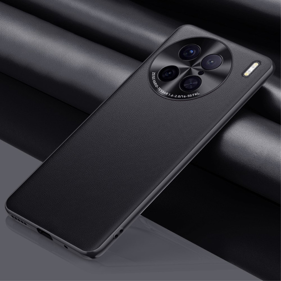 Δερμάτινη θήκη για Vivo X90 Pro 5G, leather hybrid, μαύρη